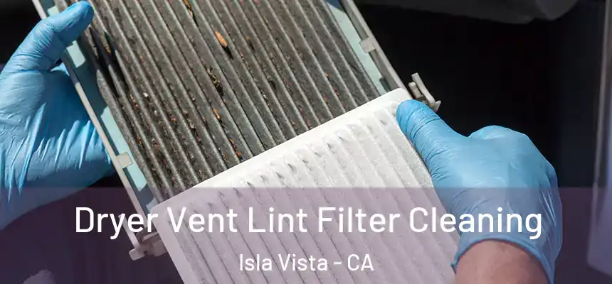 Dryer Vent Lint Filter Cleaning Isla Vista - CA